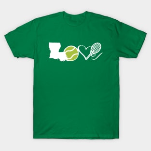 Louisiana Love Tennis T-Shirt